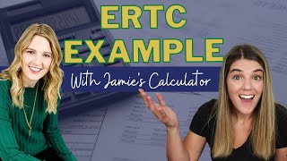 How much ERTC do you qualify for A real life example of Jamie Trulls ERTC Calculator [upl. by Bonner]