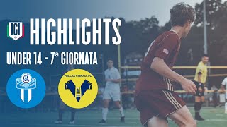 Highlights LegnagoHellas Verona U14 Pro Girone Veneto 7 giornata stagione 202324 [upl. by Branscum]