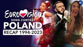 🇵🇱 POLSKA na Eurowizji 2023  1994  RECAP All Songs POLAND IN EUROVISION [upl. by Keemahs]