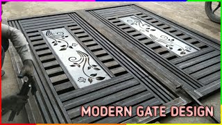 Front main gate design  iron gate  diy gate tools  Bulid gate design [upl. by Eninahpets]