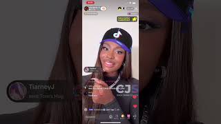 Coco Jones confused on her 1st TikTok live 08192024 [upl. by Ytsihc]