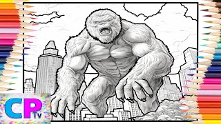 King Kong Saves the Citycoloringpagestv Elektronomia  Nostalgia NomiaTunes Release [upl. by Norym]