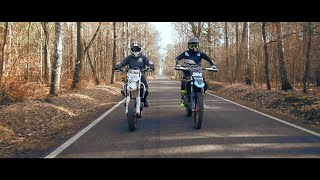 Supermoto vs Enduro [upl. by Eentruok]