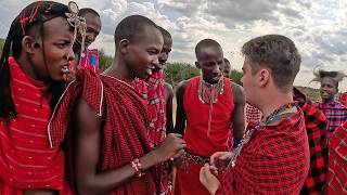 I Surprised African Tribal Warriors by Speaking Their Language [upl. by Ennywg]