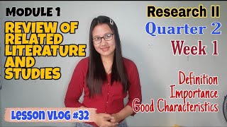 How to Write Review of Related Literature and Studies  RESEARCH II [upl. by Cliff517]