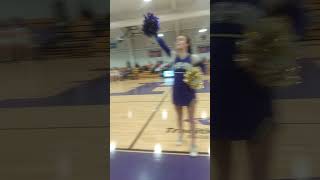 More Hanceville High School Cheerleader action during timeout vs Oneonta January 29 2024 [upl. by Eetnuahs768]