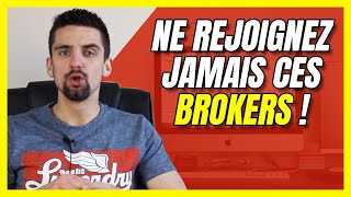 Ne rejoignez jamais ces brokers [upl. by Nohj]