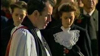 1988 Christs Hospital Remembrance Day Service part 4 [upl. by Yatnoj]