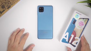 Samsung Galaxy A12  Unboxing and Review [upl. by Burkitt]