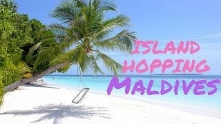 Island Hopping Maldives  Local Islands Budget Trip [upl. by Arakat]