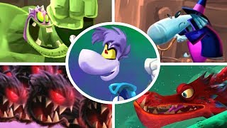 Rayman Legends  All Monster Chase Levels [upl. by Prem]