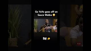 Sauce Walka was scared to fight Maxo Kream  Go Yayo goes in youtube texas best [upl. by Anelaj]