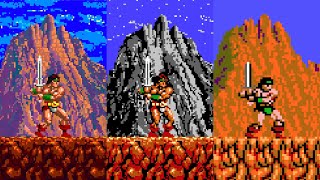 Rastan  Versions Comparison HD [upl. by Rockwell]