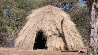 Was this the First House that Appeared on Earth San Bushmen of the Kalahari [upl. by Ennovehs51]