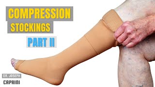 A MUST SEE for anyone with DVT  Compression Stockings PART II [upl. by Aicinoid]