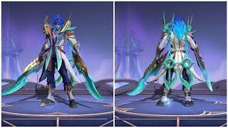 Martis Painted Starlight Skin Review  Mobile Legends Martis New Skin Martis Starlight Skin [upl. by Ailongam883]