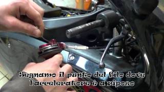 Sostituzione cavo acceleratorecon miscelatore [upl. by Rebmak]