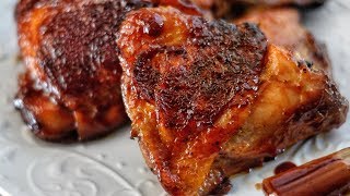 THE BEST OVEN BAKED BBQ CHICKEN RECIPE  SERIOUSLY ITS BOMB [upl. by Sneve179]