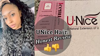 Unice Hair Review Unsponsored amp Honest [upl. by Thayne]