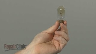 GE Microwave Light Bulb Replacement WB36X10003 [upl. by Siraved]