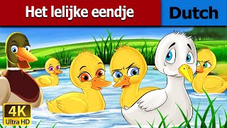 Het lelijke eendje  Ugly Duckling in Dutch  4K UHD  Dutch Fairy Tales [upl. by Anwahsal791]