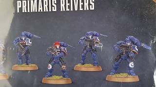 Warhammer 40K Primaris Reivers Command Squad [upl. by Nilram644]