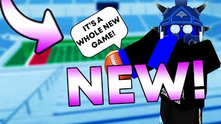 A BRAND NEW FOOTBALL GAME Football Champions ROBLOX [upl. by Hanahs366]