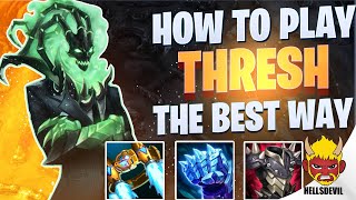 WILD RIFT  How To Play Thresh The BEST Way  Challenger Thresh Gameplay  Guide amp Build [upl. by Ztnarf]