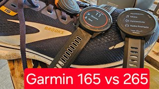 Garmin Forerunner 165 vs 265 InDepth Comparison Review🏃😀 [upl. by Ramos]