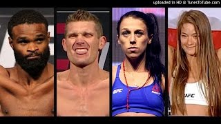 UFC 205 Media Call Woodley Thompson Jedrzejczyk amp Kowalkiewicz [upl. by Ivar]