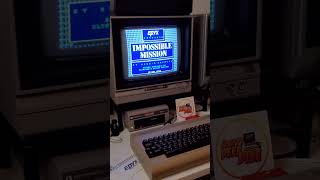 Impossible Mission on the Commodore 64 retro vintagecomputing 80s [upl. by Gurias]