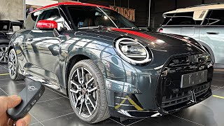 New MINI Cooper SE John Cooper Works 2024  Visual Review Exterior Interior amp Experience Modes [upl. by Ailedroc431]