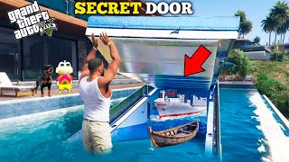 FRANKLIN FOUND SECRET JACKPOT BUNKER UNDER Franklins SWIMMING POOL IN GTA 5 [upl. by Ader]