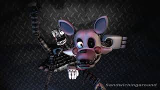 Mangle Voice Lines Fnaf SFM [upl. by Annelak]