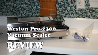 Review Weston Pro2300 Vacuum Sealer 2020 [upl. by Namilus]