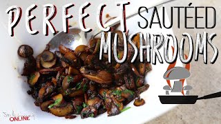 Best Sautéed Mushrooms  SAM THE COOKING GUY [upl. by Grogan]