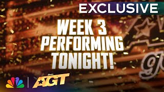 This Weeks Lineup  AGT Quarterfinals Week 3  AGT 2024 [upl. by Gertrude]