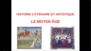 Histoire littéraire et artistique  le Moyen Age [upl. by Eenimod292]