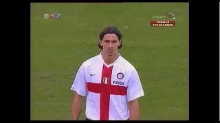 Zlatan Ibrahimović  Roma 14 Inter  200708 Serie A Giornata 6 [upl. by Coopersmith73]