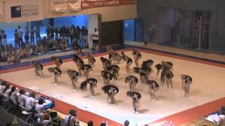 Finale cheerleading Centaures de Grenoble 2012 [upl. by Mathia681]