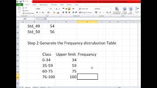 frequency distribution table For Diploma [upl. by Dominic930]