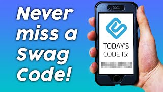 Get Swag Codes Sent Straight To Your Phone  Use This Swagbucks Hack [upl. by Asseral]