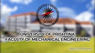 FACULTY OF MECHANICAL ENGINEERINGUNIVERSITY OF PRISHTINA “HASAN PRISHTINA”2021 [upl. by Morril861]