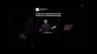 In 2007 Steve Jobs didnt just unveil the iPhone [upl. by Hamian]