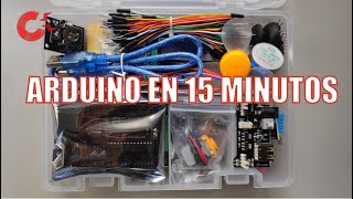 ARDUINO UNO KIT ELEGOO  APRENDE ARDUINO EN 15 MINUTOS [upl. by Nirb]