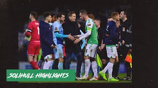 HIGHLIGHTS  Yeovil Town 00 Solihull Moors [upl. by Akinirt]