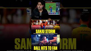 Sanju storm samson 😍🔥 india indvssa abhisheksharma tilakvarma abcricinfo indvsaus australia [upl. by Okun]