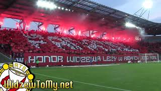 Widzew Łódź  Resovia oprawa [upl. by Ajnot489]