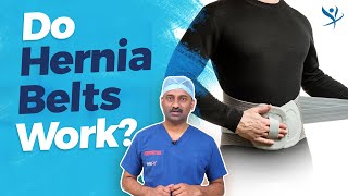 Do Hernia Belts Work  Is It Safe To Use A Hernia Belt or Hernia Truss  Dr Parthasarathy [upl. by Brnaby]