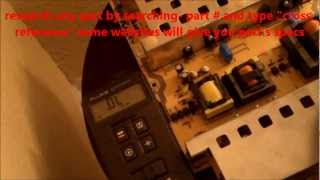 TV REPAIR for Beginners How to troubleshoot [upl. by Belita]